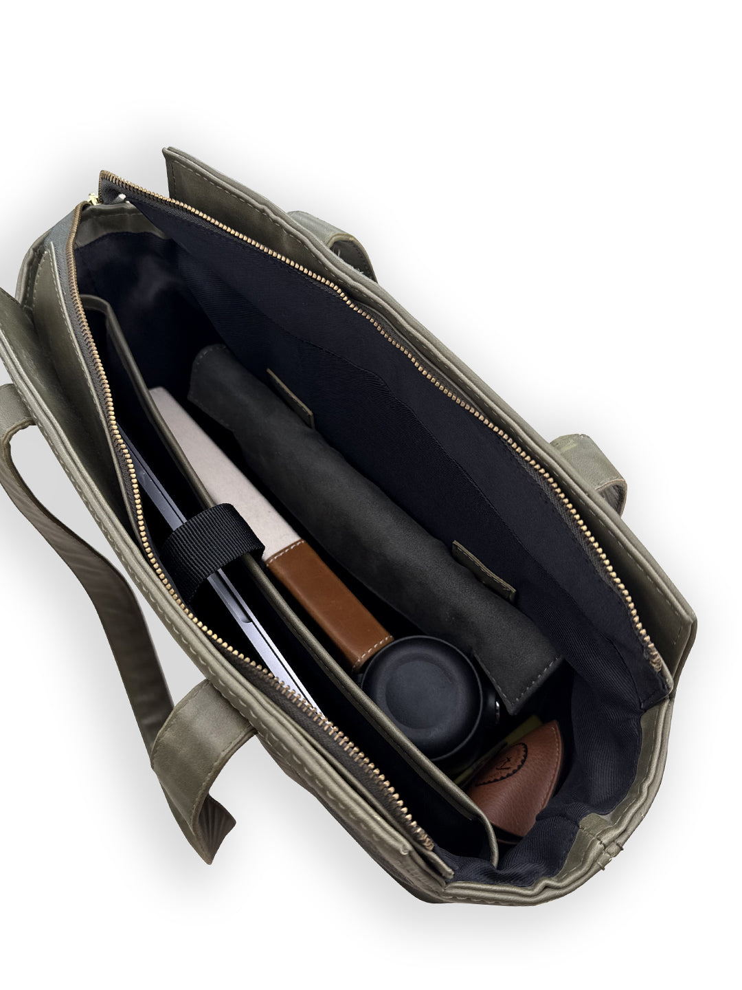 The Olive Cascade Tote Bag