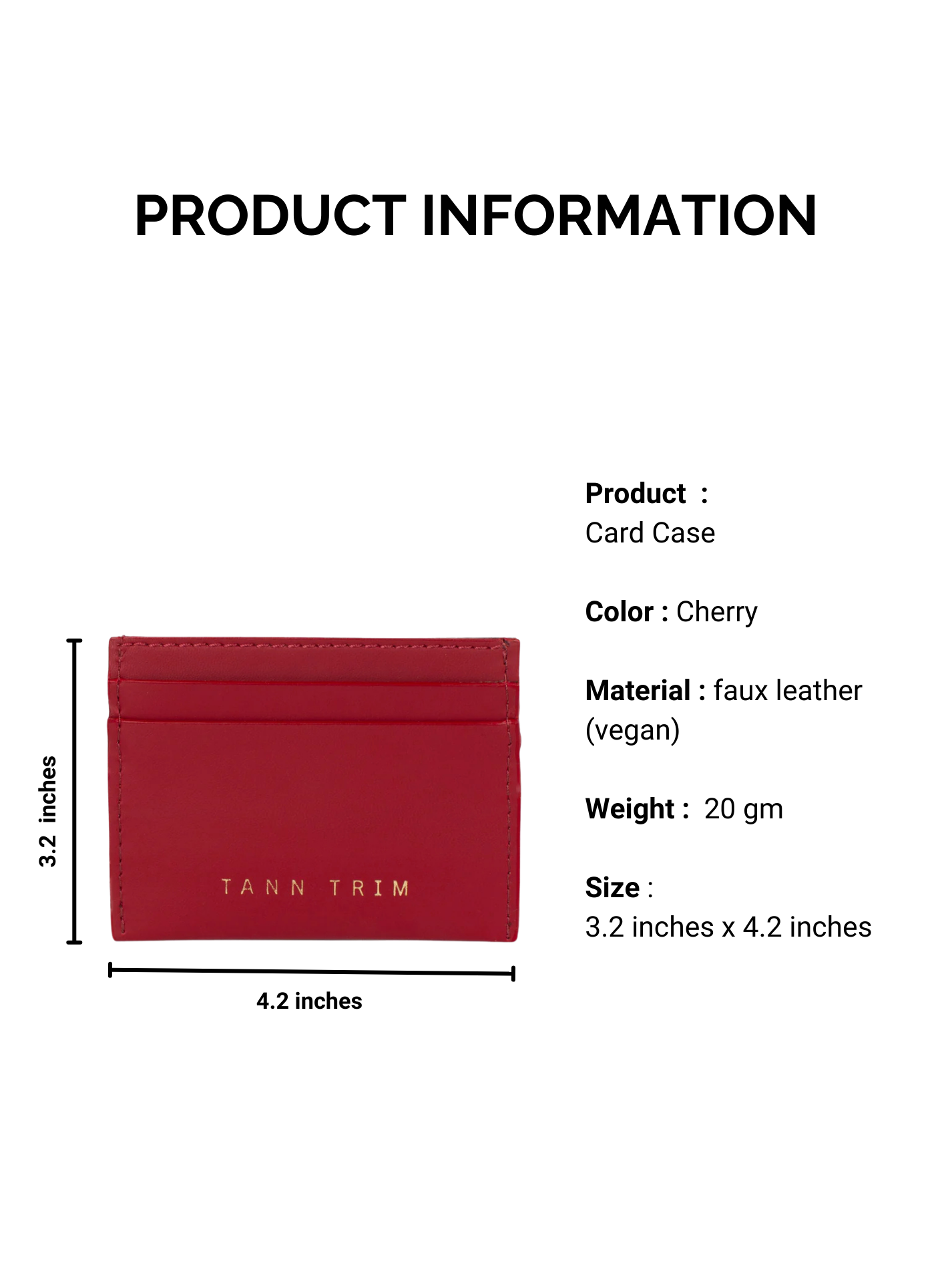 Card Case: Cherry