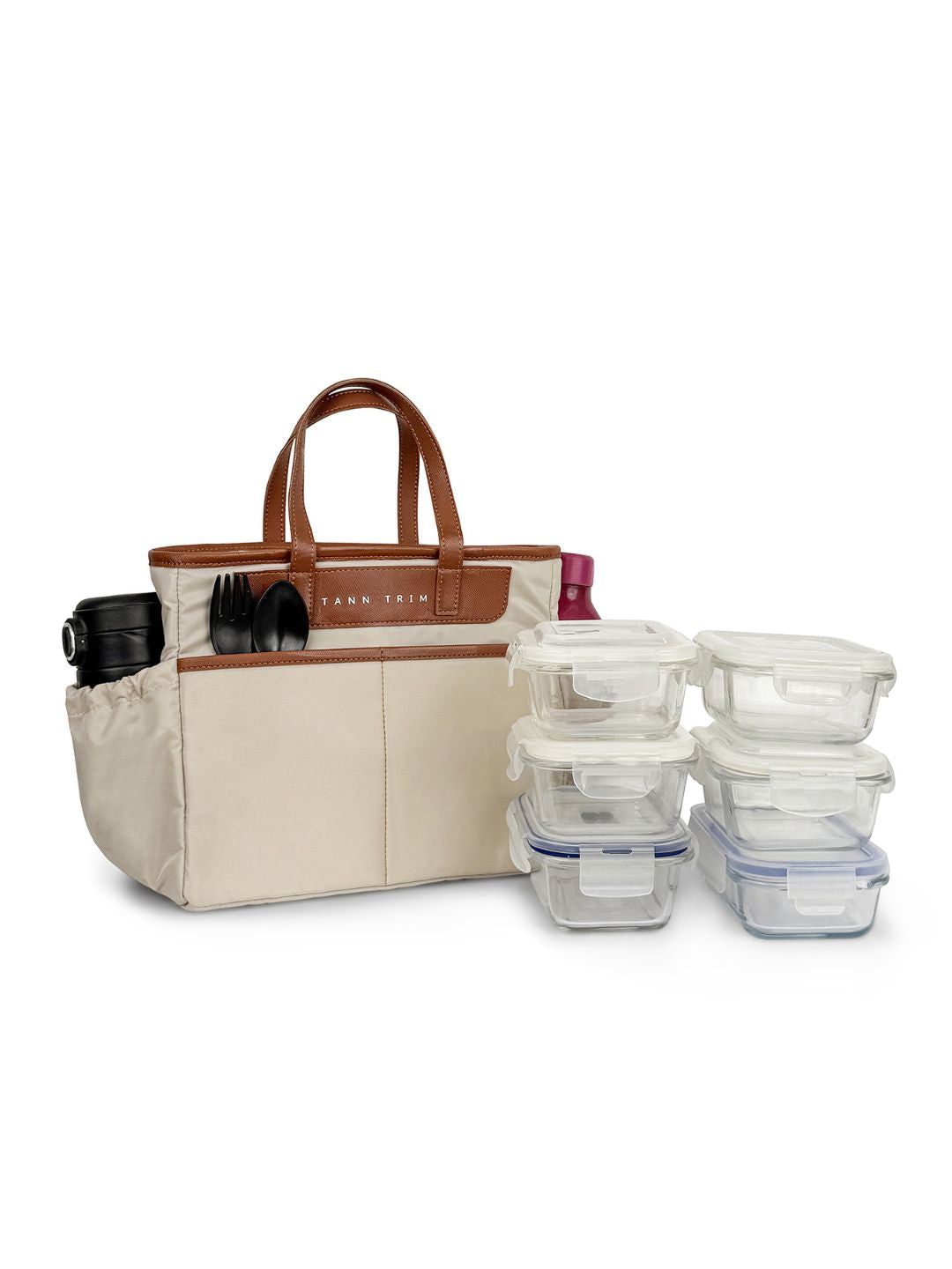 The Tiffyn Tote - Beige
