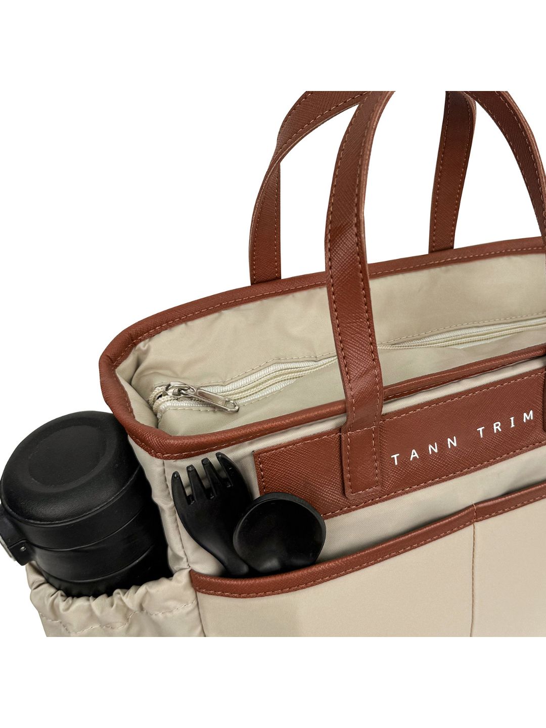 The Tiffyn Tote - Beige