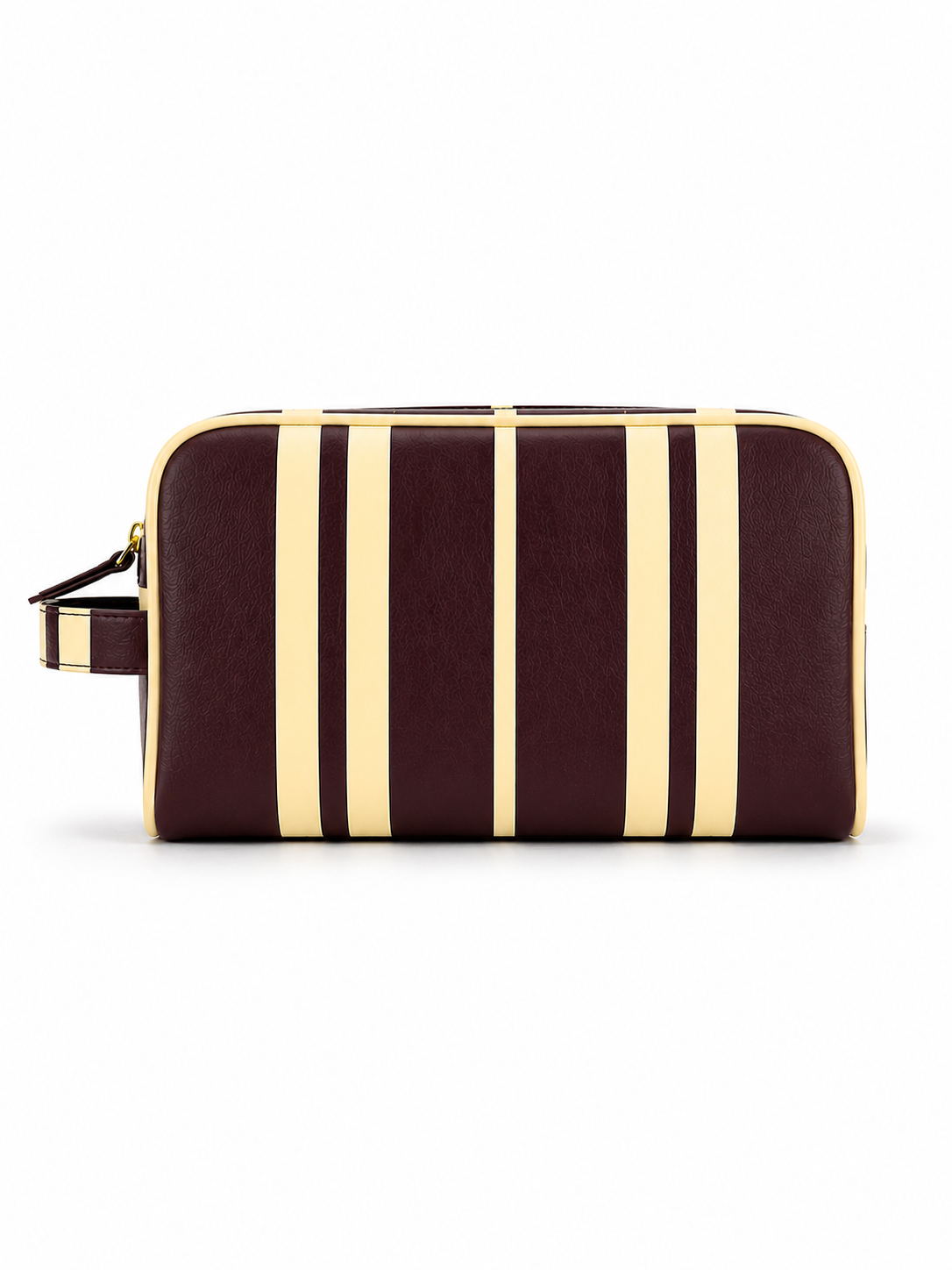 The Stripe Travel Kit- Butter Yellow