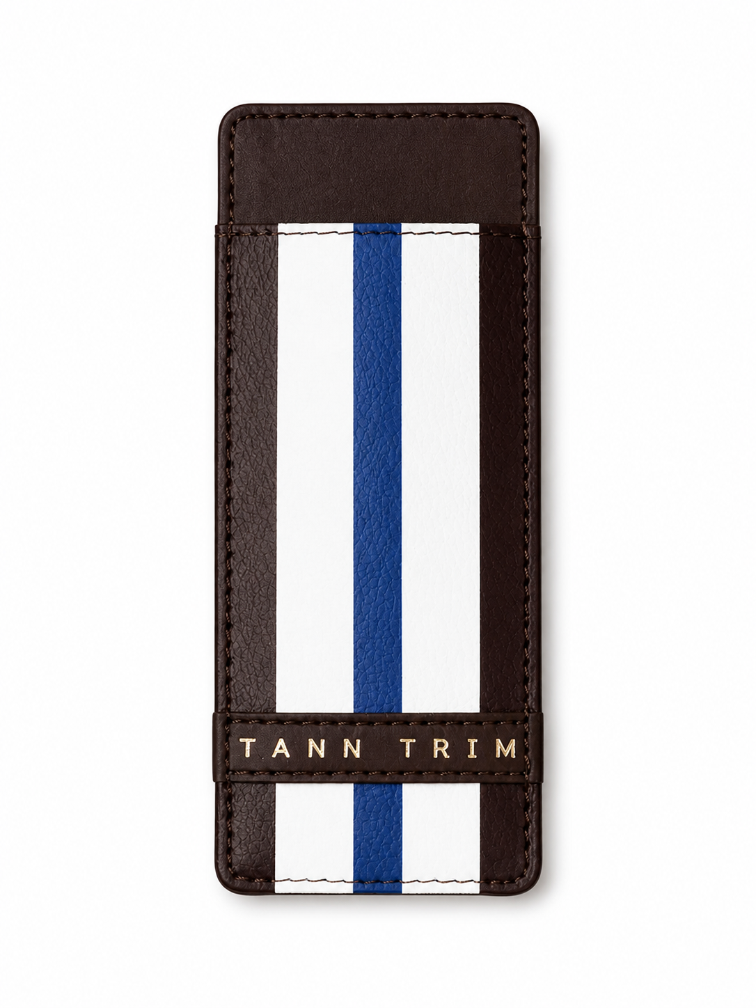 Indigo Stripes Lip Liner Case & Mirror