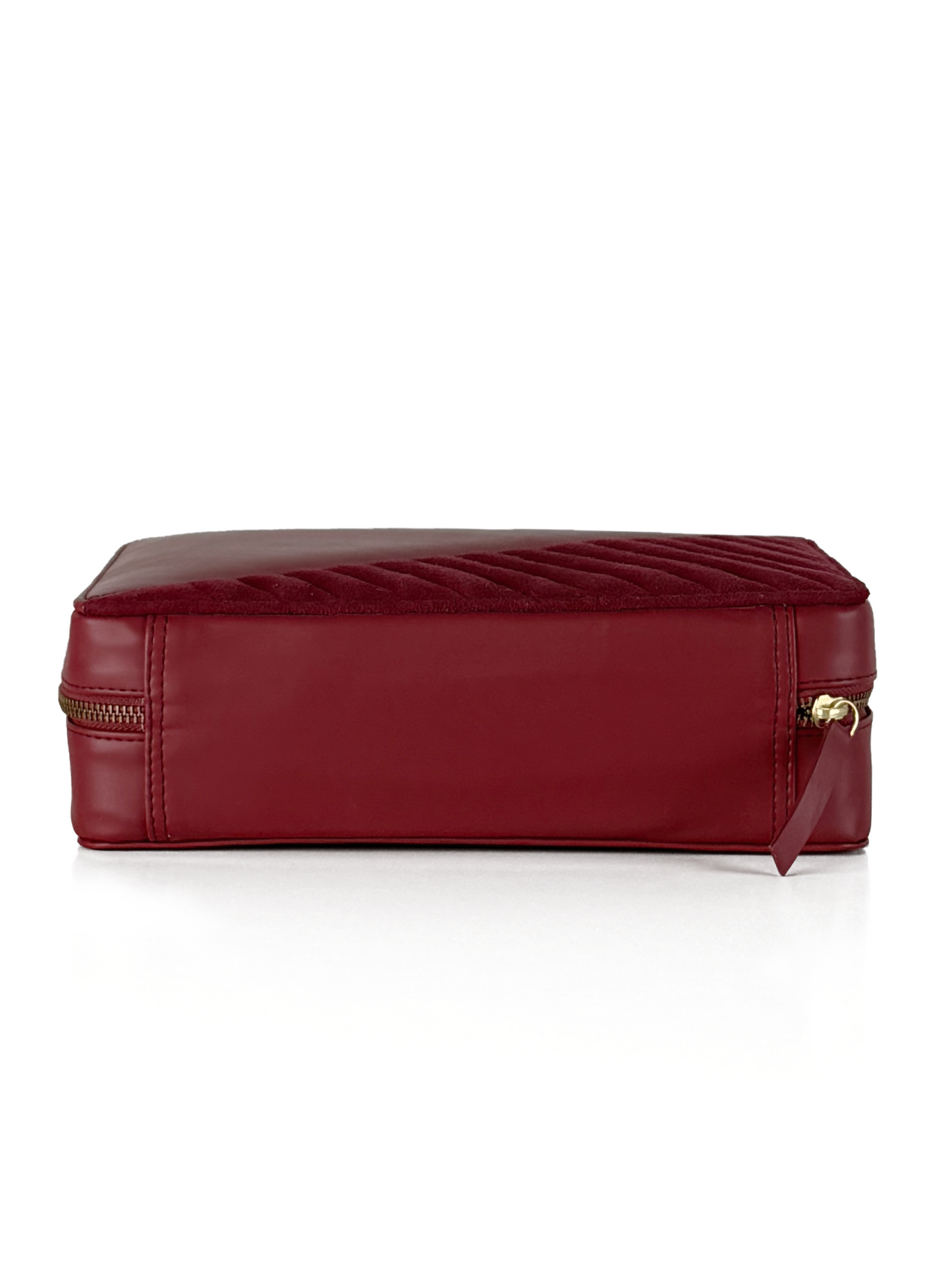 Quilted Suede Jewelry Box : big