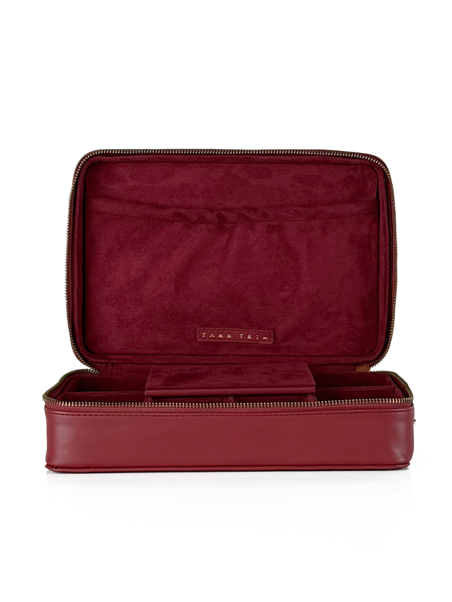 Quilted Suede Jewelry Box : big