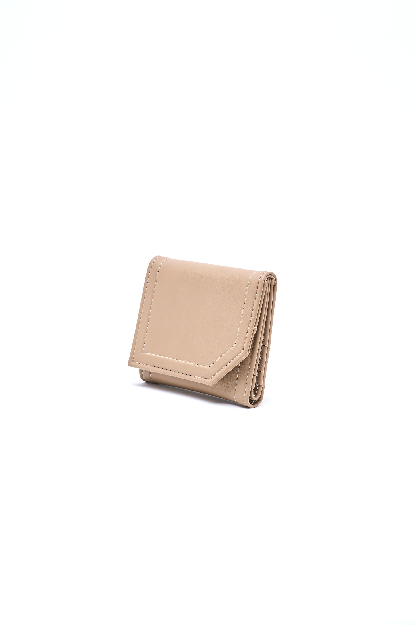 Finefold Wallet : Beige