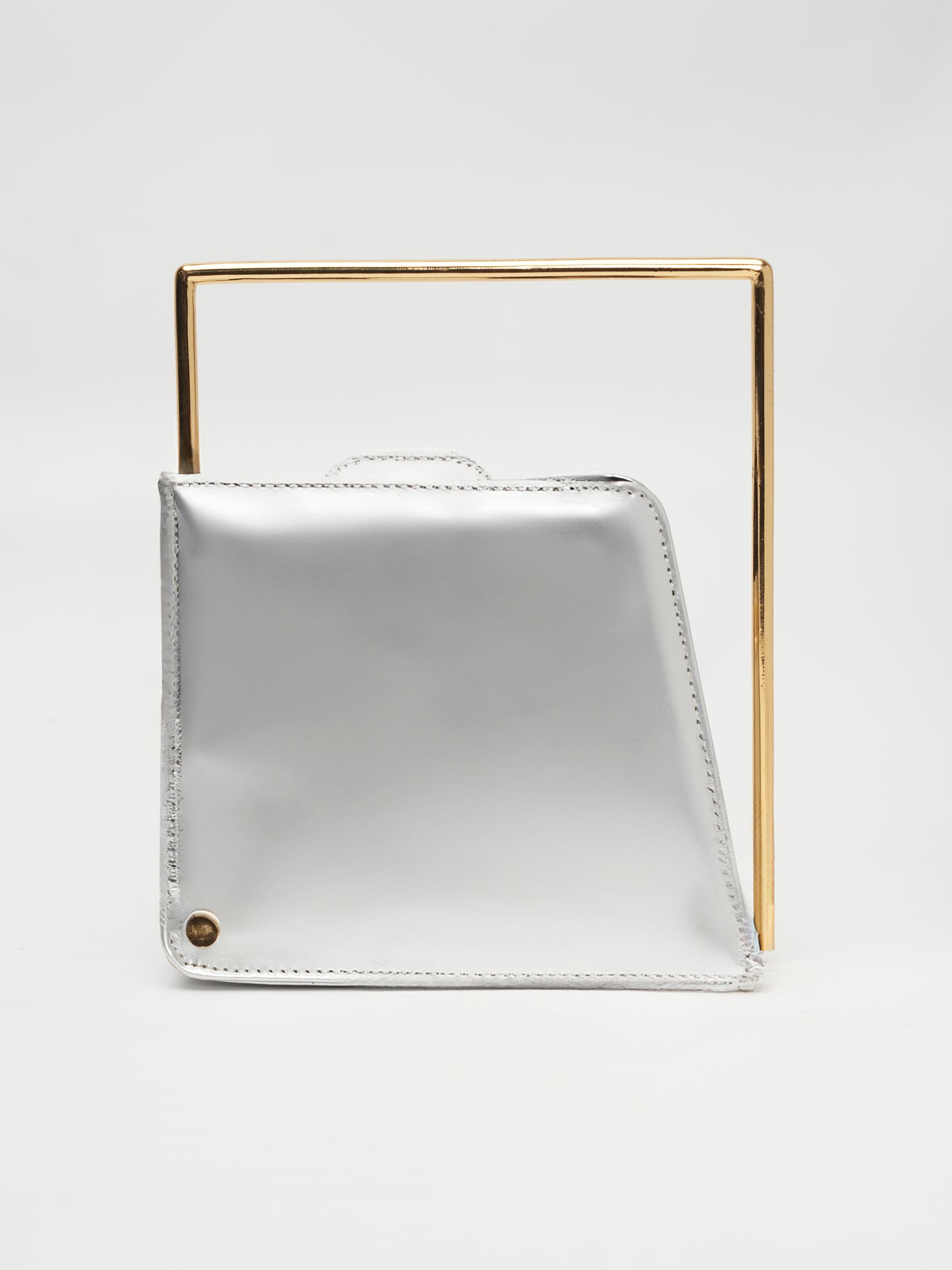 The frame handbag - Silver