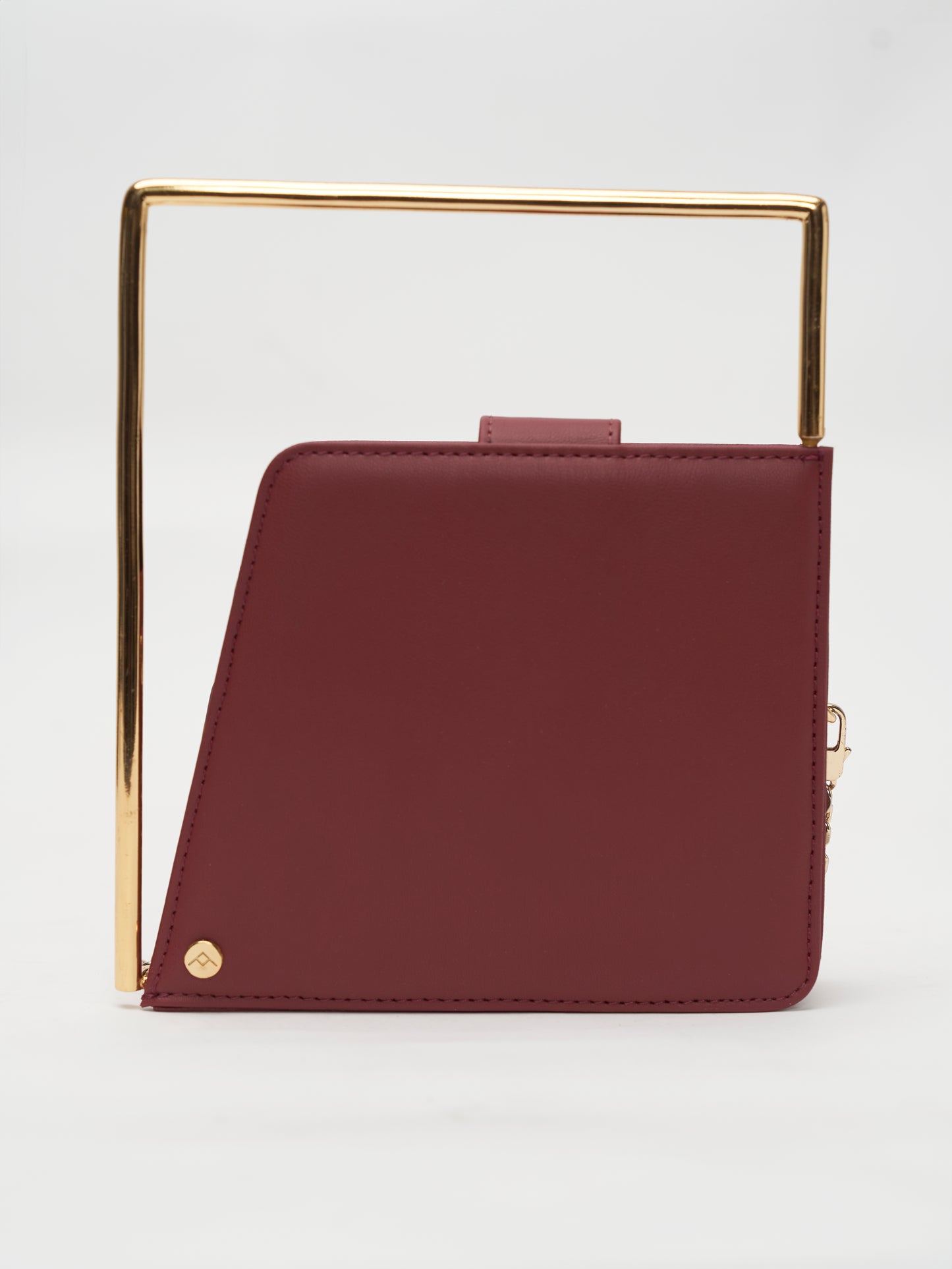 The frame handbag - Berry Red