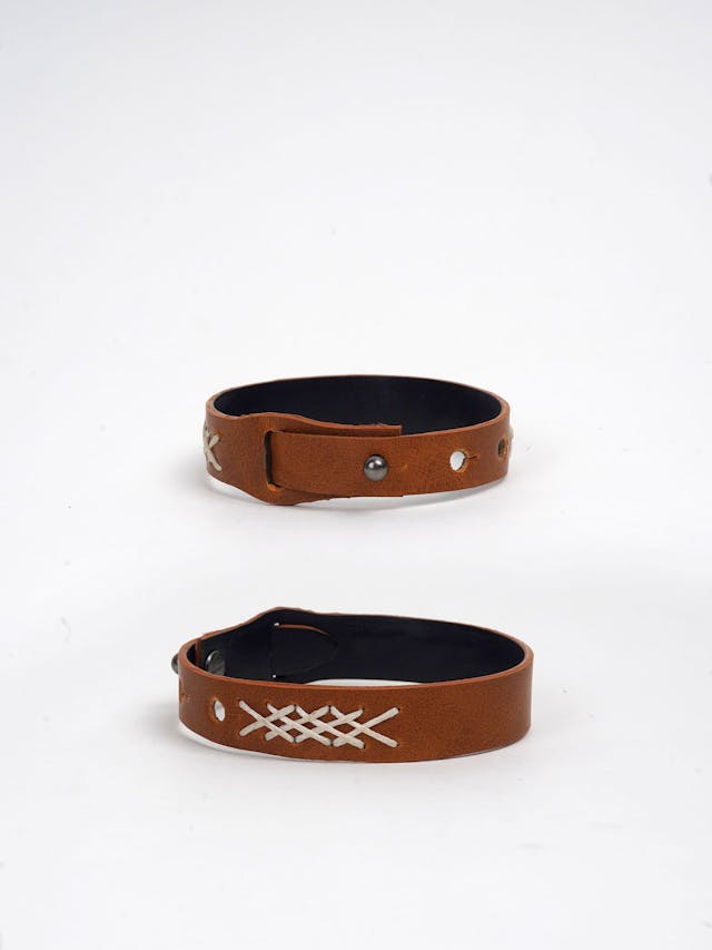 Brown Hand-Stitched Band