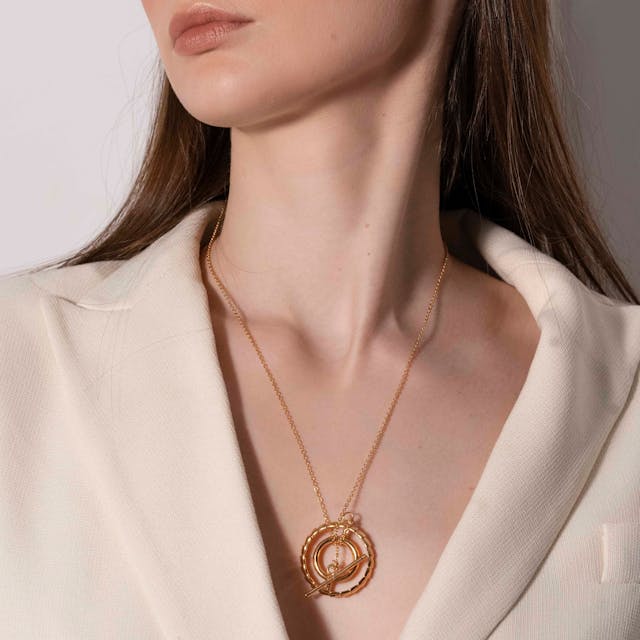 The Concentric Long Pendant