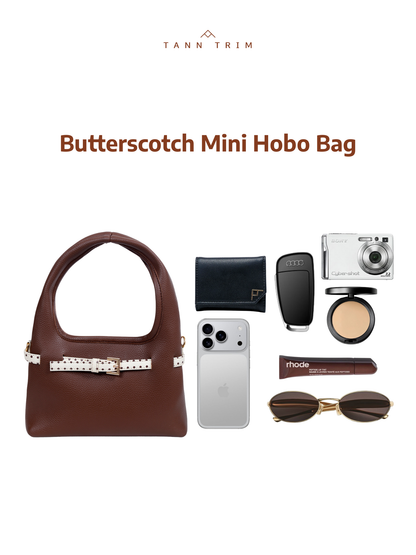 Butterscotch Mini Hobo Bag