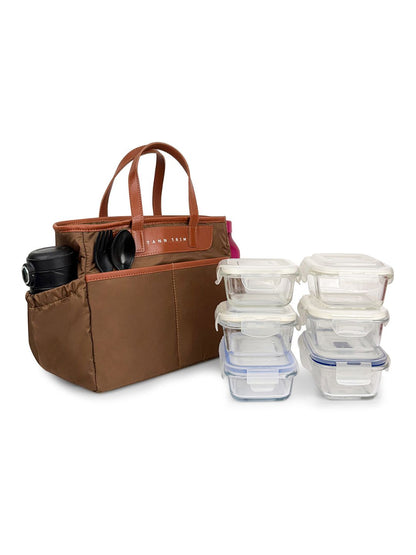 The Tiffyn Tote - Brown