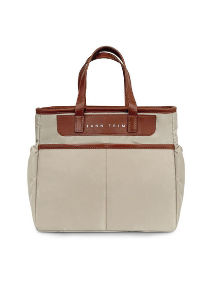 The Tiffyn Tote - Beige