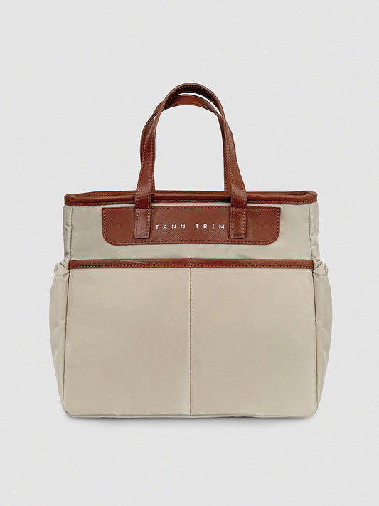 The Tiffyn Tote - Beige