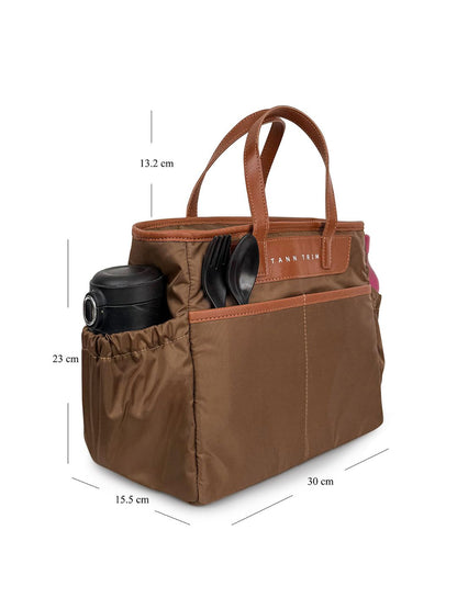 The Tiffyn Tote - Brown