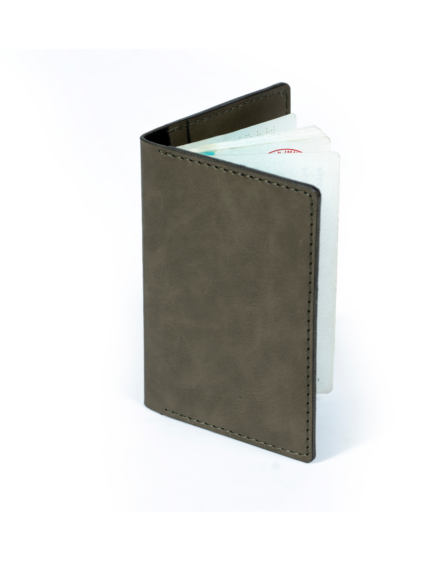 Voyager Passport Cover: Olive Green