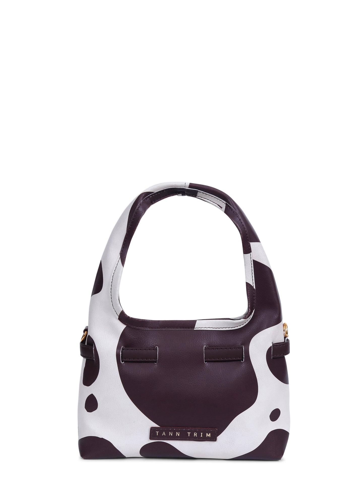 Cow Printed Mini Hobo Bag