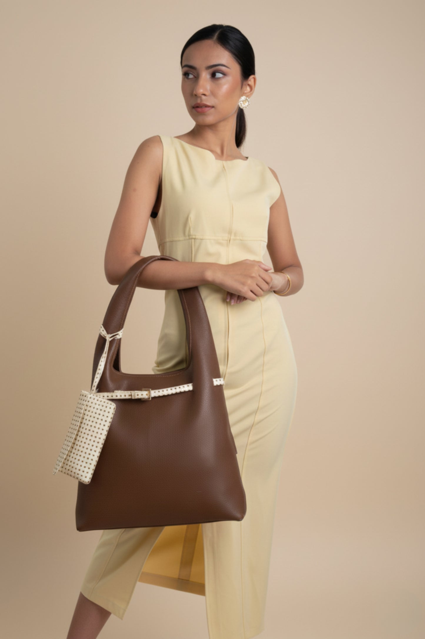 Dark Brown Hobo Work Bag