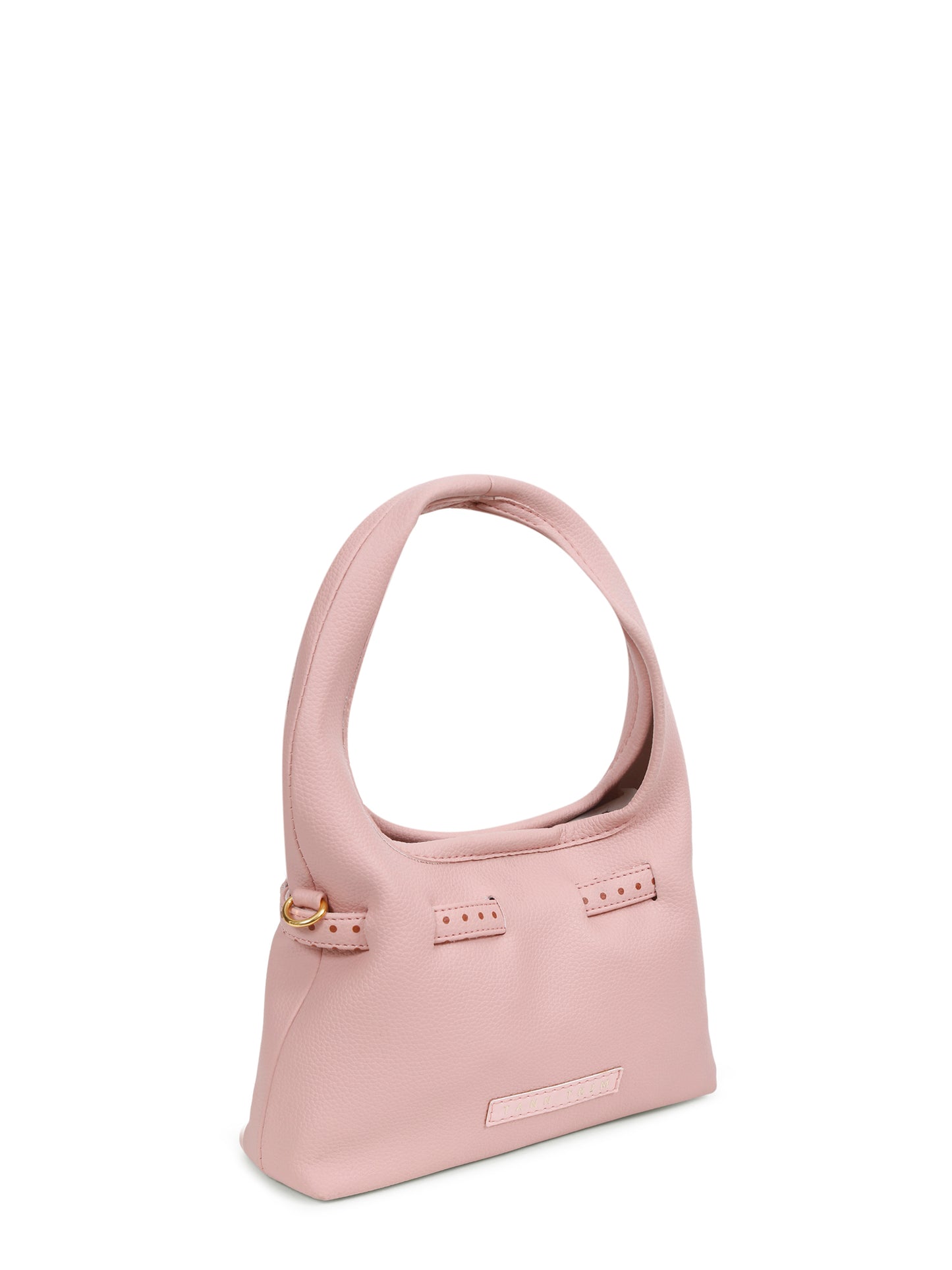 Pink Polka Mini Hobo Bag