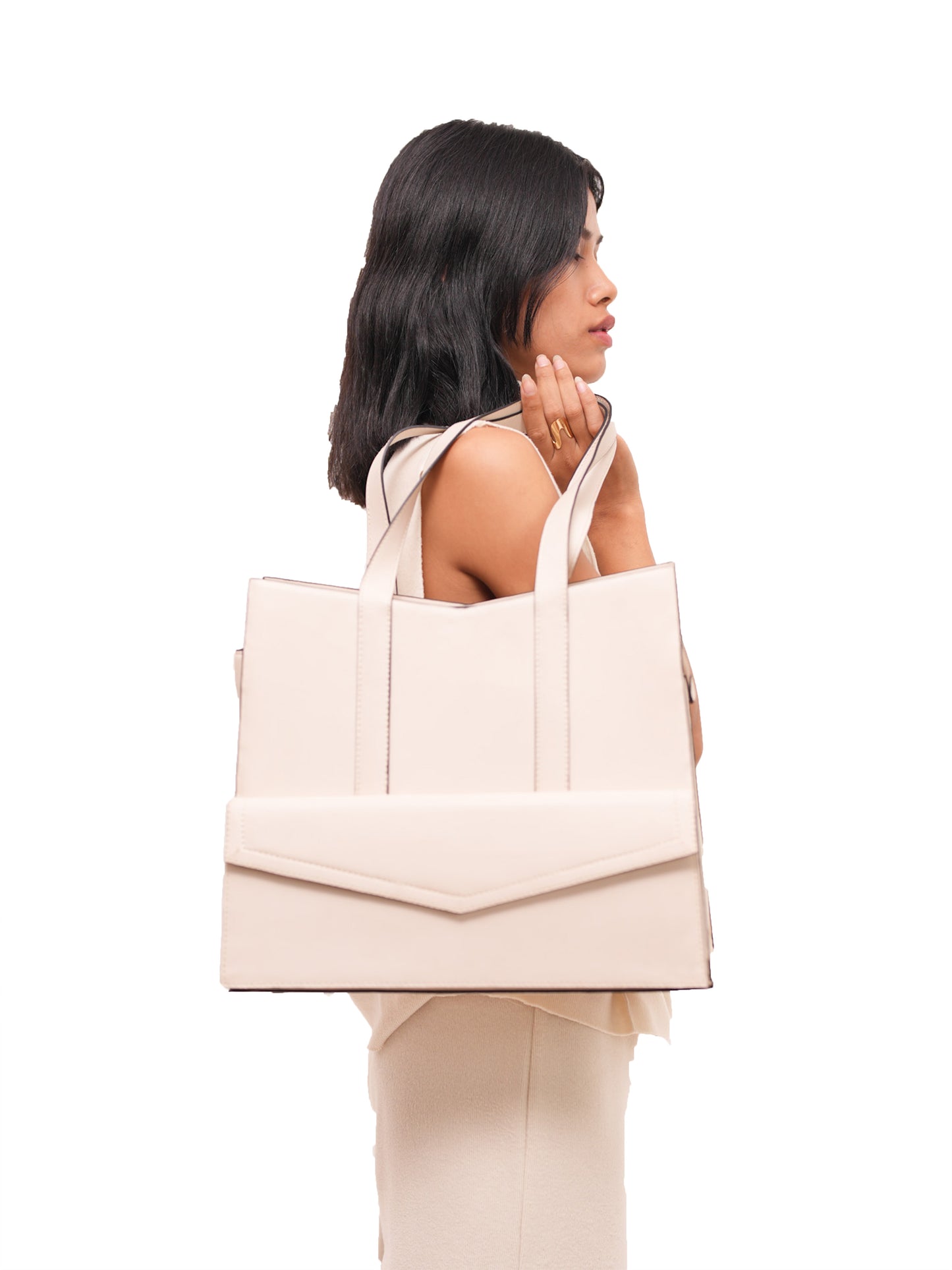 Ivory Chase Tote Bag