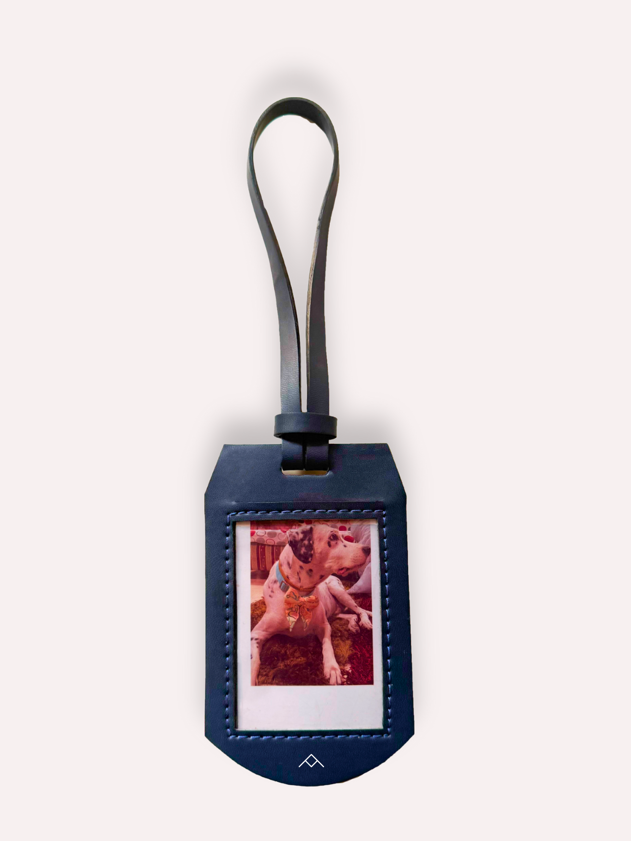 Blue Polaroid Bag Charm