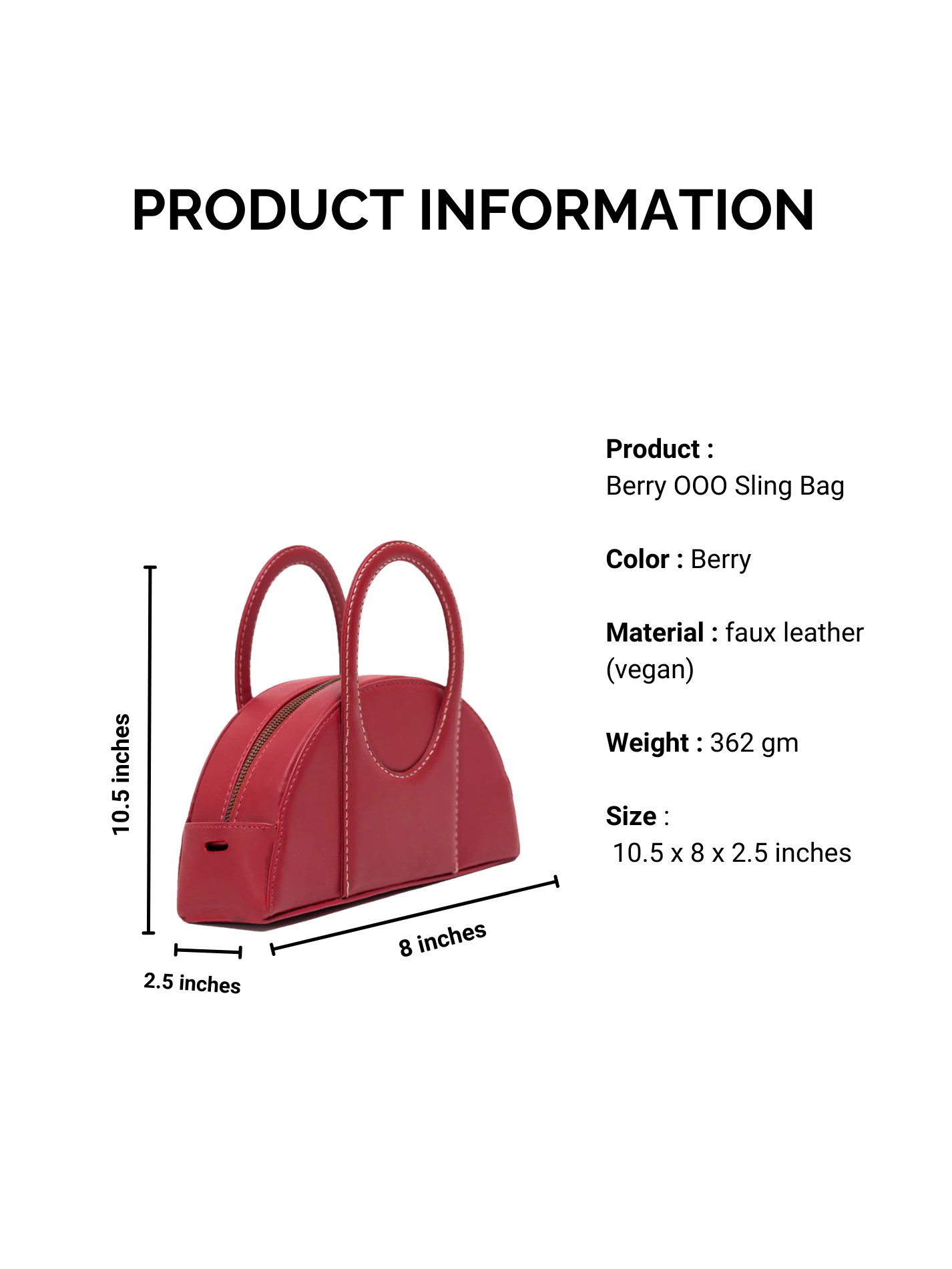 Berry OOO Sling Bag