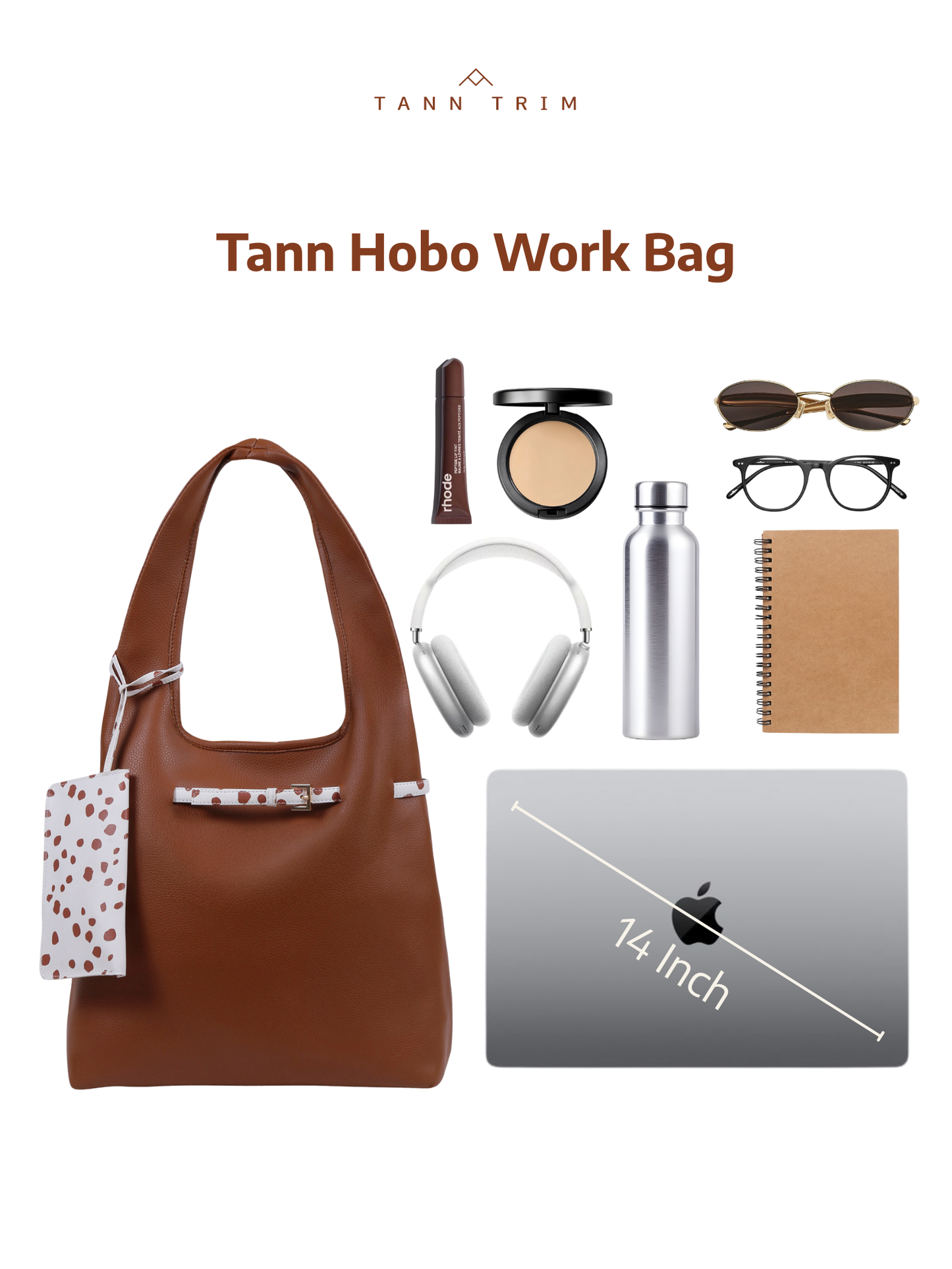 Tann Hobo Work Bag