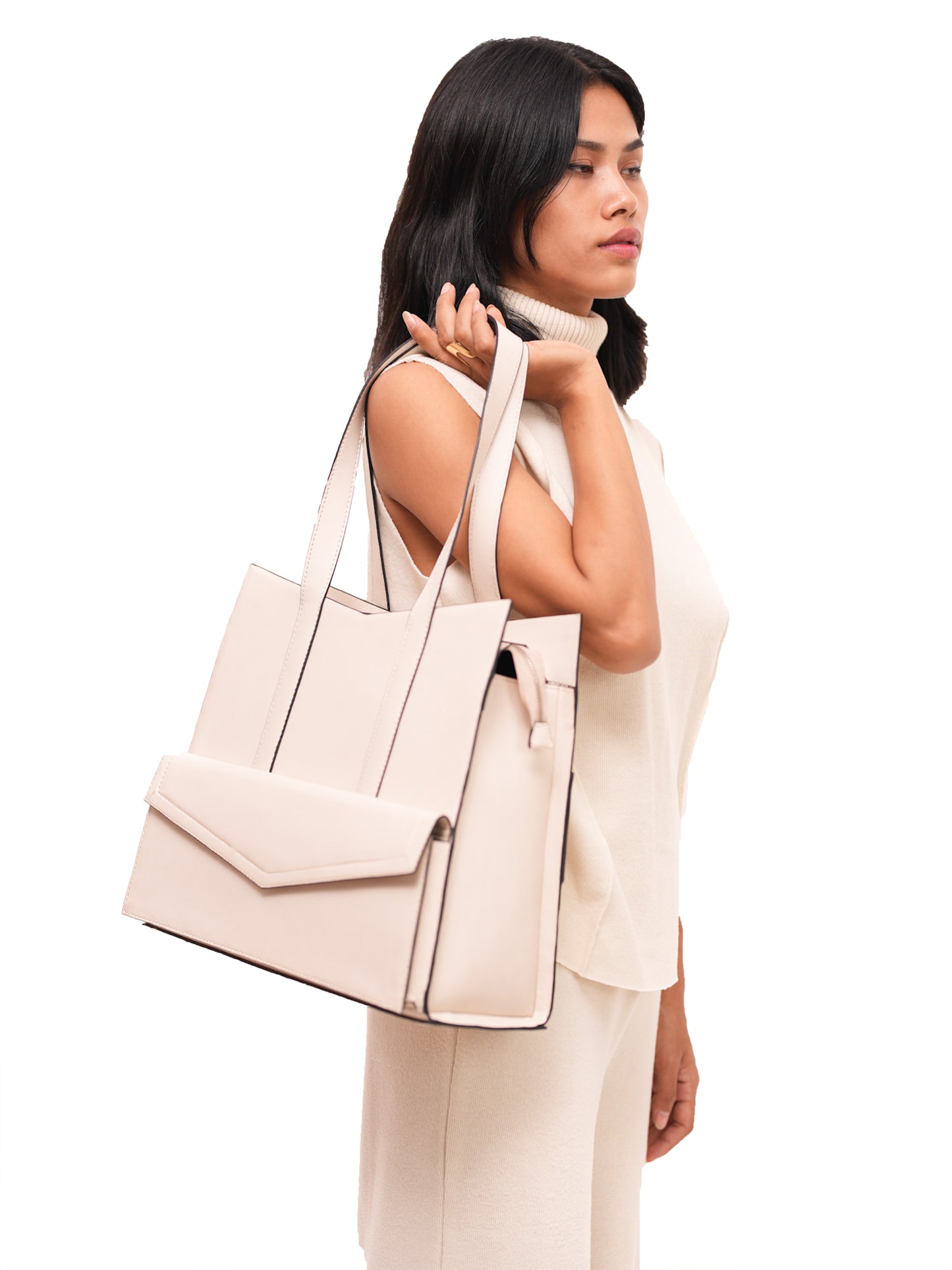 Ivory Chase Tote Bag
