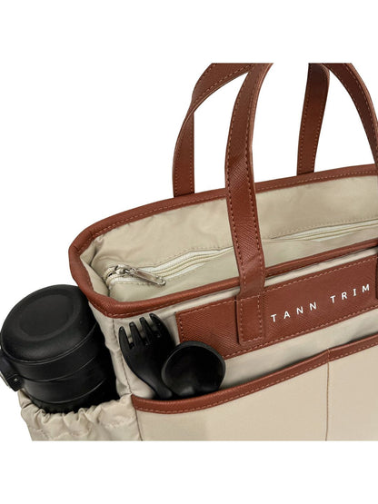 The Tiffyn Tote - Beige