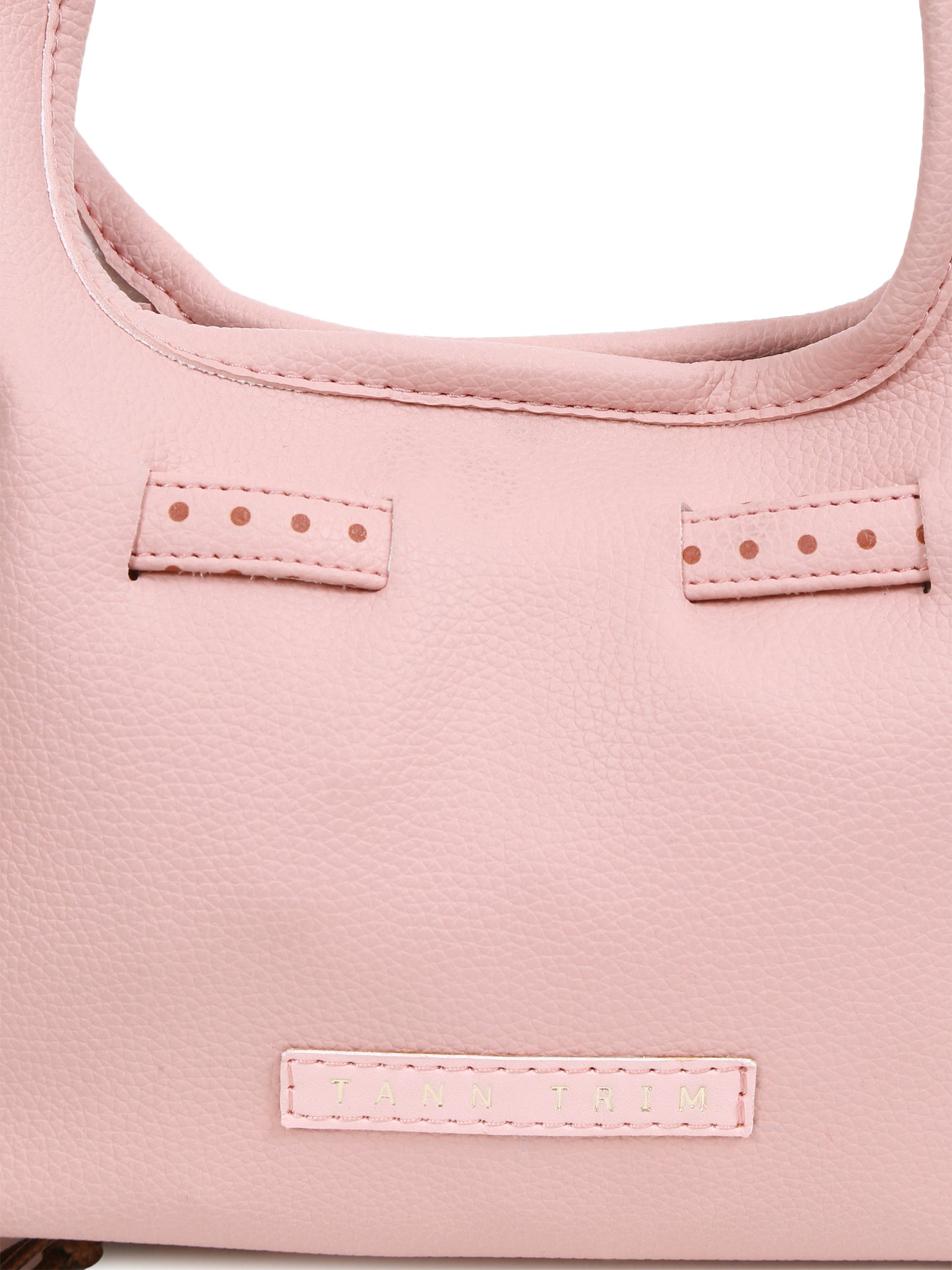 Pink Polka Mini Hobo Bag