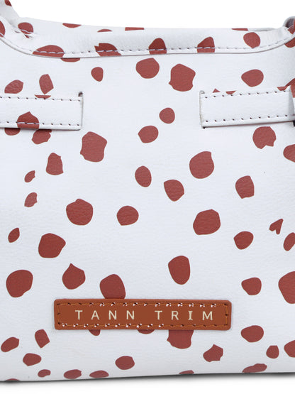 Dotted Mini Hobo Bag