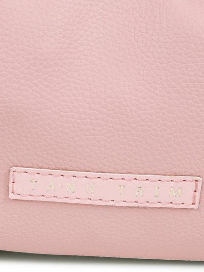 Pink Polka Mini Hobo Bag