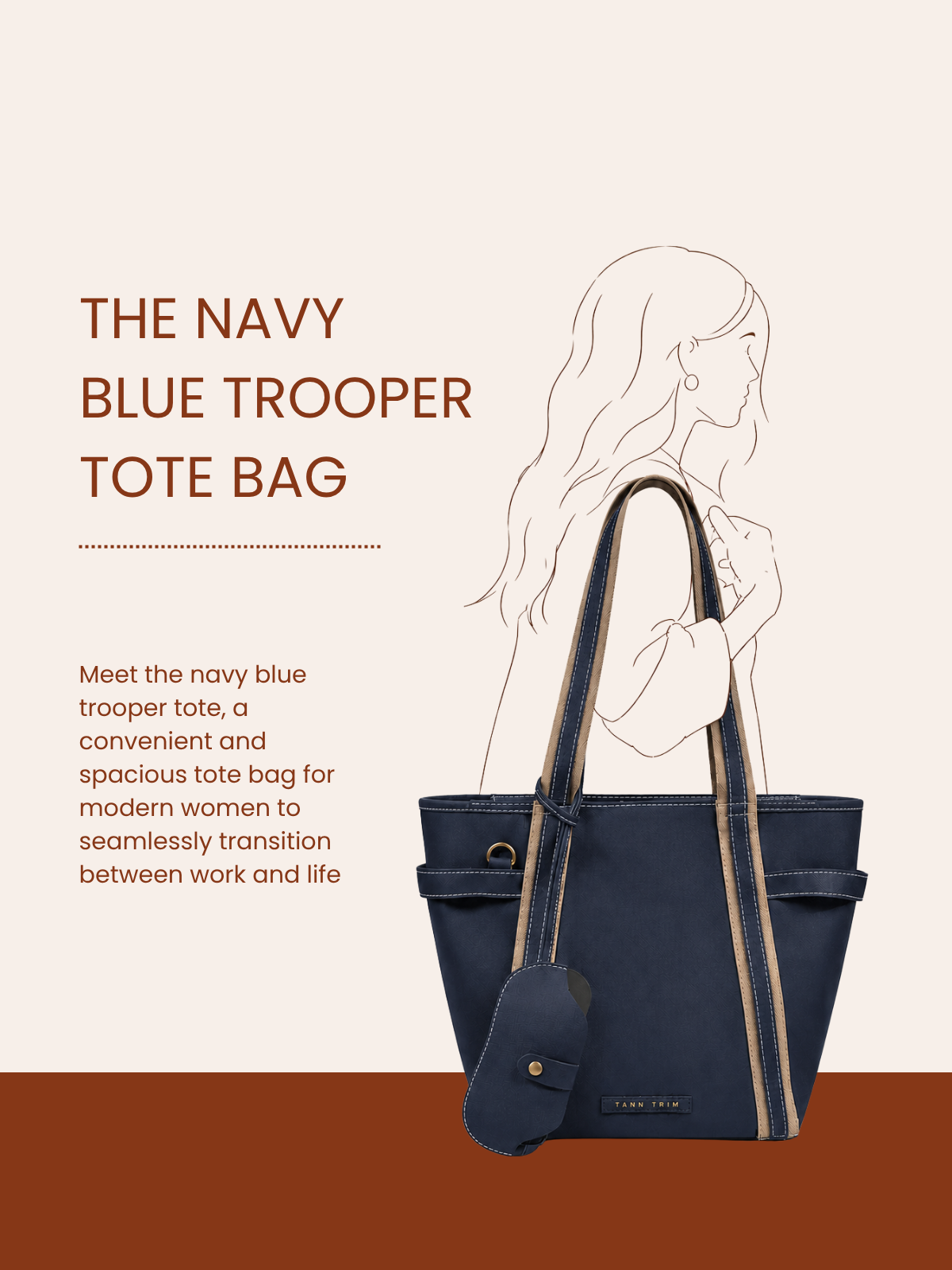 Blue Trooper Tote