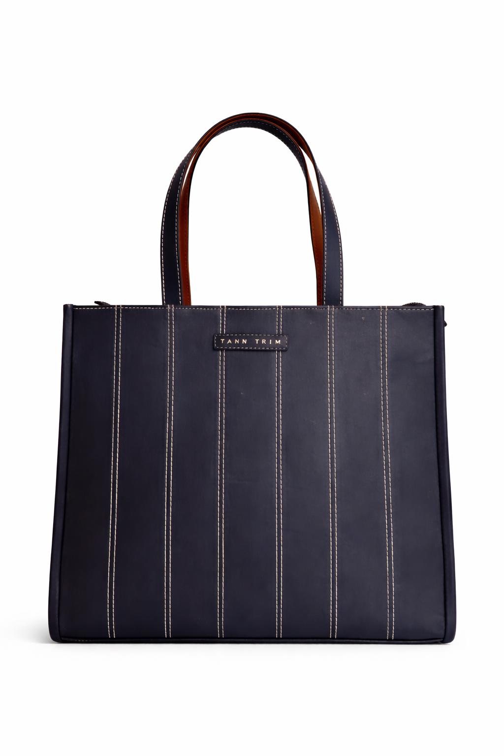 The Stacker Tote- Navy Blue