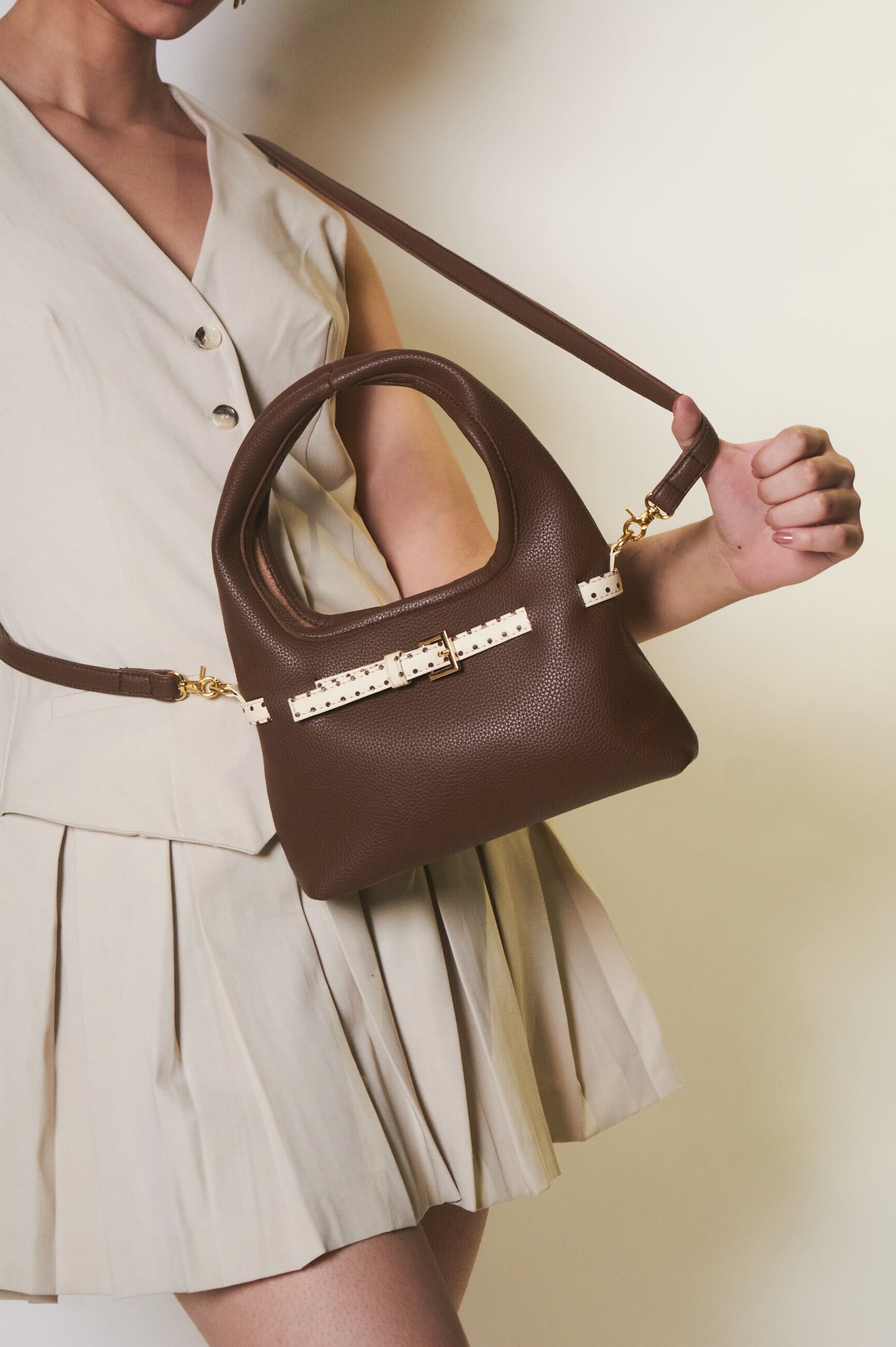 Butterscotch Mini Hobo Bag