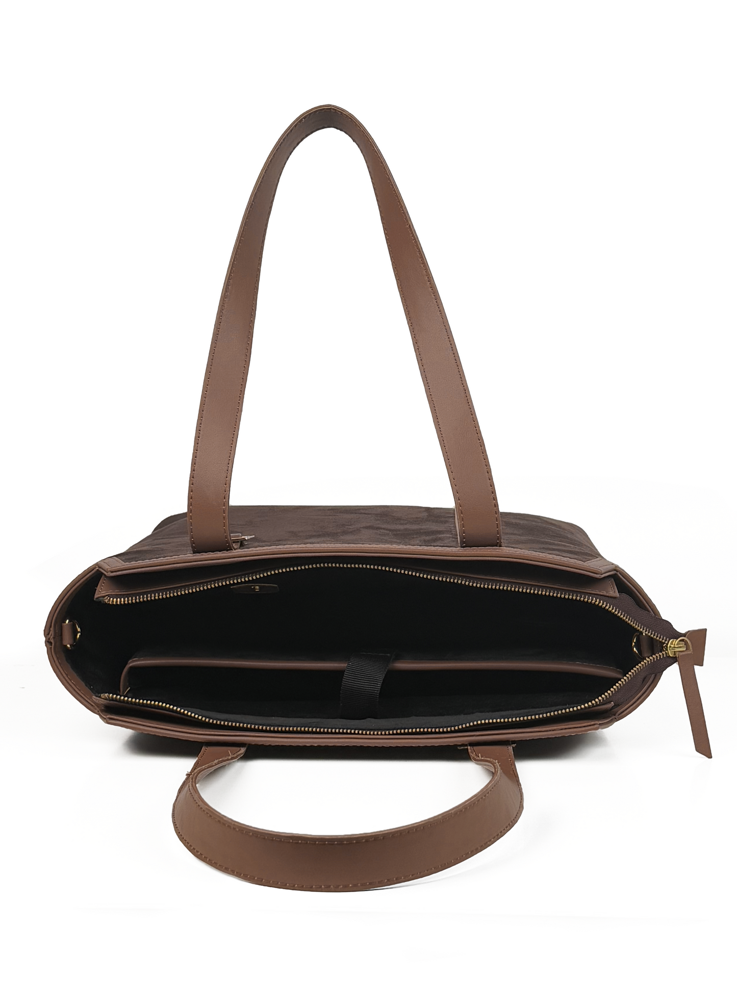 The Brown Cascade Tote Bag