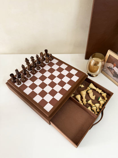 Tann Trim Hand-crafted  Chess