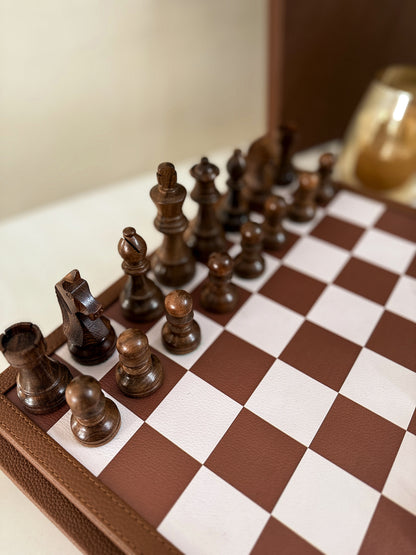 Tann Trim Hand-crafted  Chess