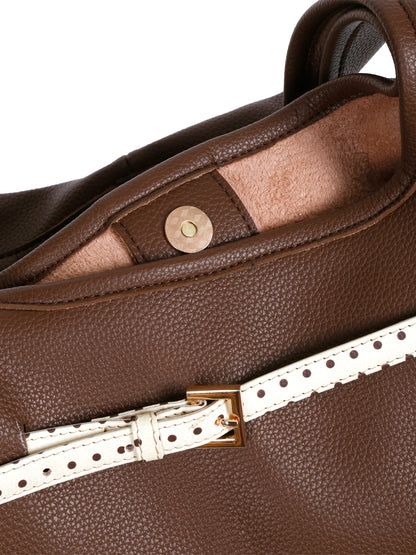 Dark Brown Hobo Work Bag