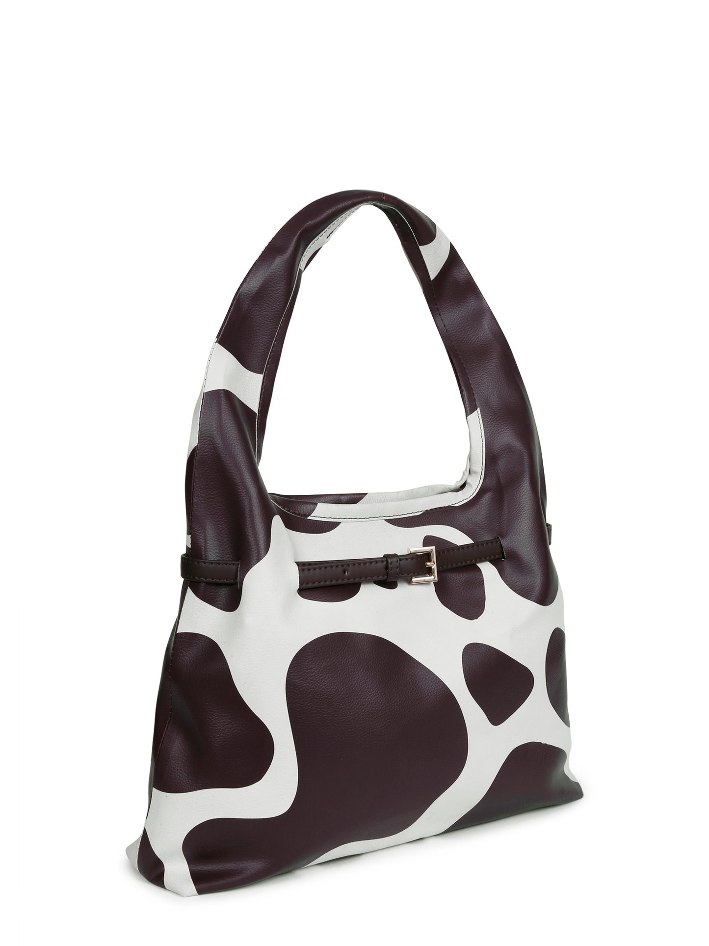 Cow Printed Shoulder Bag
