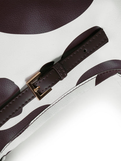 Cow Printed Shoulder Bag