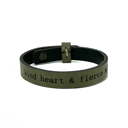 Olive Green Hand-Crafted Band