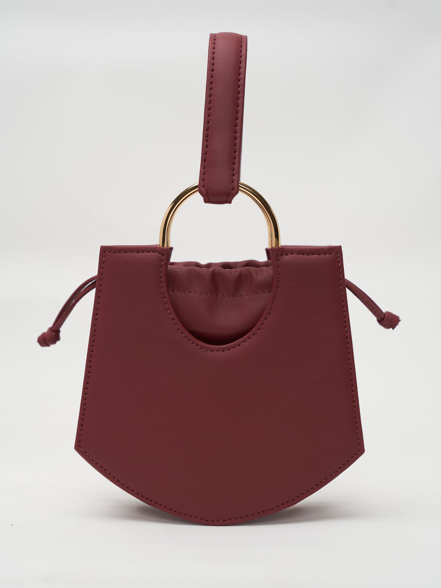Berry Red Scrunchie Wristlet