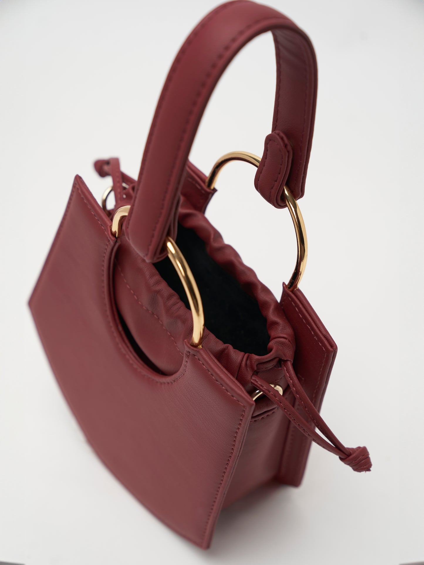 Berry Red Scrunchie Wristlet