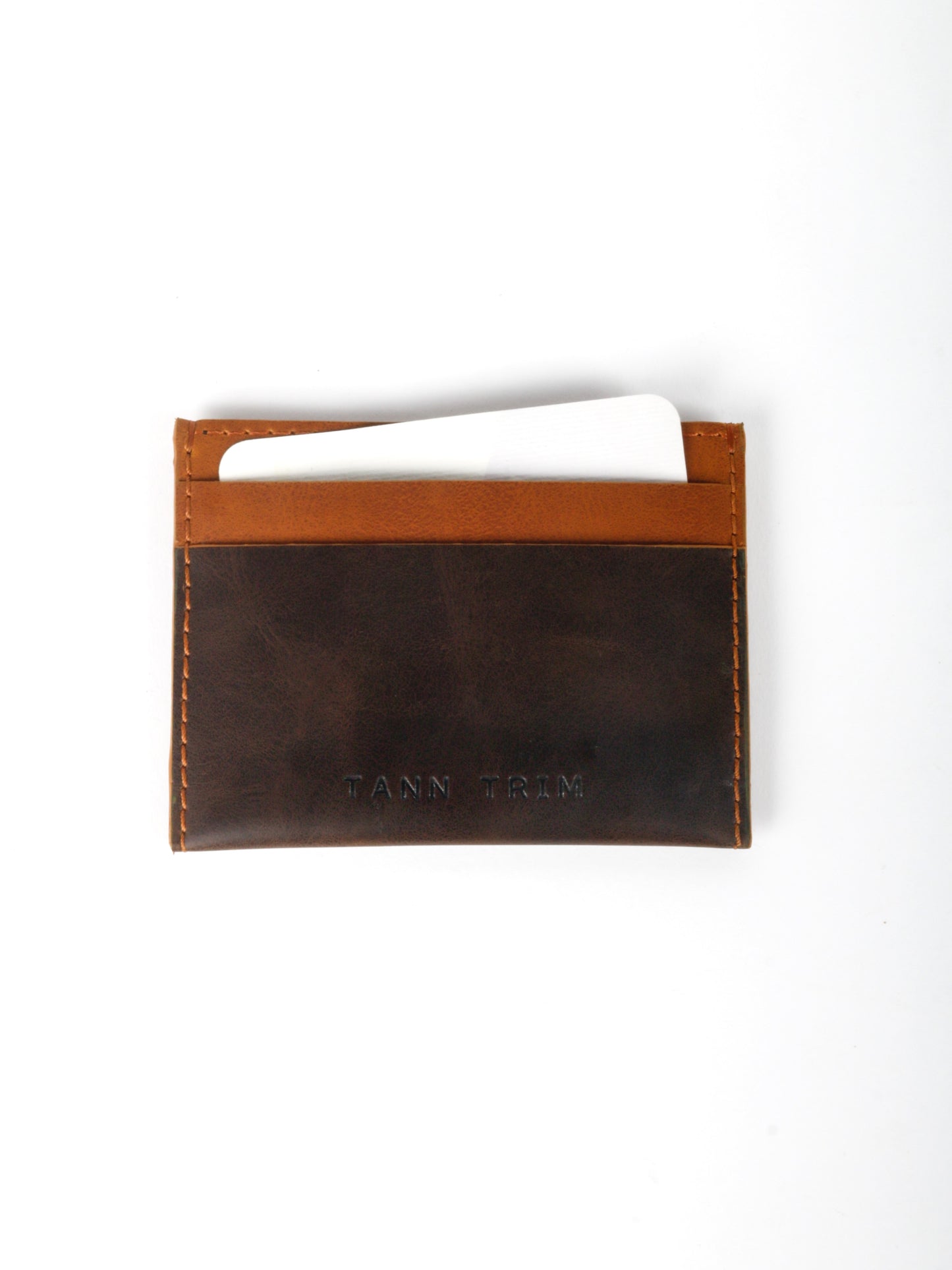 Card Case: Dark Brown