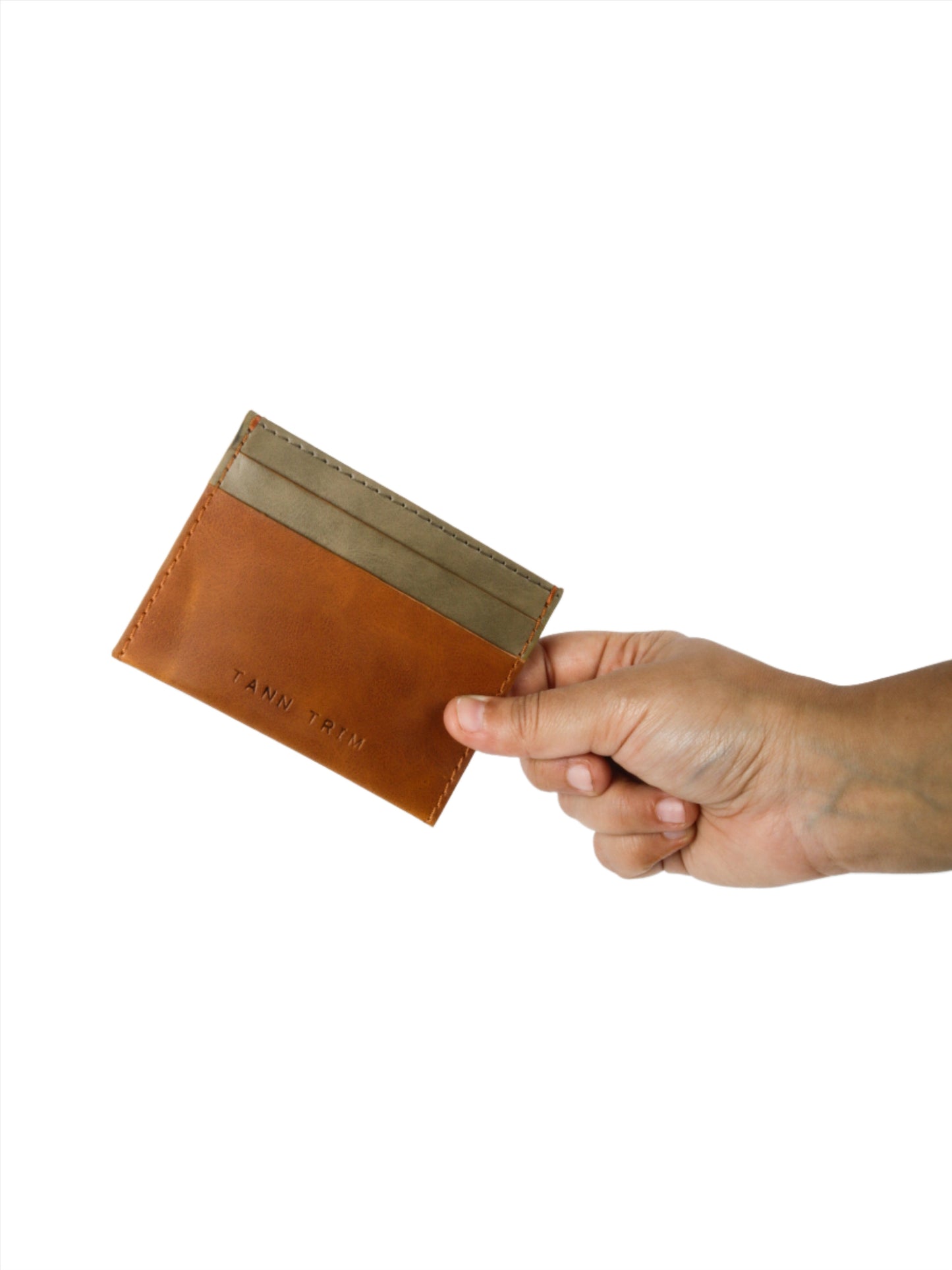 Card Case: Olive Green