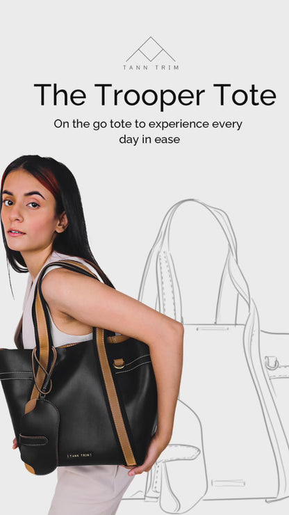 Black Trooper Tote